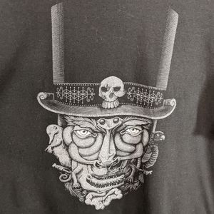 Voodoo Baron Samedi Spiced Rum Rare Tee Unisex XL